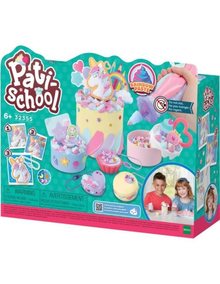 Le coffret Arc-en-ciel Deluxe - Pati School - EPOCH - Activité créative non alimentaire avec décorations – EPOCH (Jeu De Cuisine Creative - Jeu Culinaire) | STORE PRO SHOP 