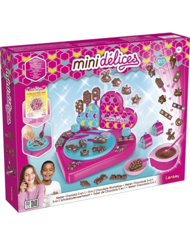 Atelier Chocolat 5 En 1 - MINI DÉLICES - LANSAY - Activités Artistiques - Cuisine Créative - Des 6 ans – LANSAY (Jeu De Cuisine Creative - Jeu Culinaire) | STORE PRO SHOP 