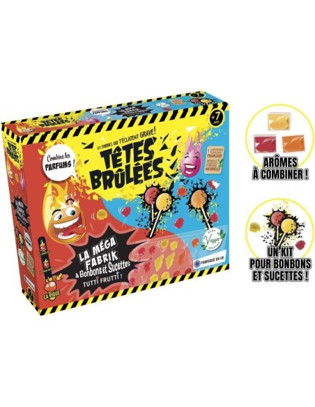 Mega fabrik a bonbons tutti –  (Jeu De Cuisine Creative - Jeu Culinaire) | STORE PRO SHOP 