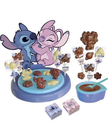 Mini délices - LANSAY - Atelier de confection chocolat - STITCH  ANGEL - Des 6 ans – LANSAY (Jeu De Cuisine Creative - Jeu Culinaire) | STORE PRO SHOP 