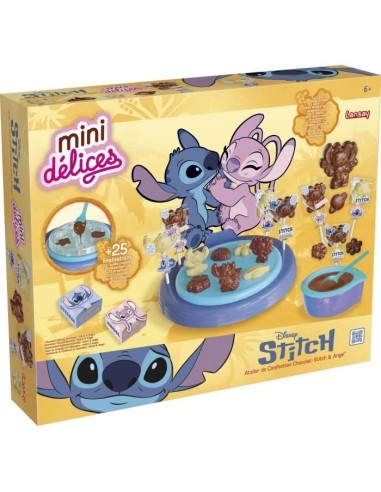 Mini délices - LANSAY - Atelier de confection chocolat - STITCH  ANGEL - Des 6 ans – LANSAY (Jeu De Cuisine Creative - Jeu Culinaire) | STORE PRO SHOP 