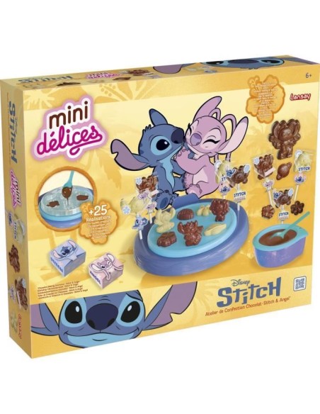 Mini délices - LANSAY - Atelier de confection chocolat - STITCH  ANGEL - Des 6 ans – LANSAY (Jeu De Cuisine Creative - Jeu Culinaire) | STORE PRO SHOP 