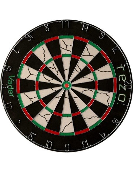 Jeu de fléchettes - VADER - Set cible et 6 fléchettes inclus - Fibres naturelles - REZO – AUCUNE (Jeu De Flechette) | STORE PRO SHOP 