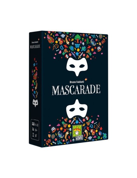 Jeu de stratégie - ASMODEE - Mascarade V2 - Enfant - Bleu - 7 ans et plus – ASMODEE (Jeu De Magie - Kit Magie) | STORE PRO SHOP 