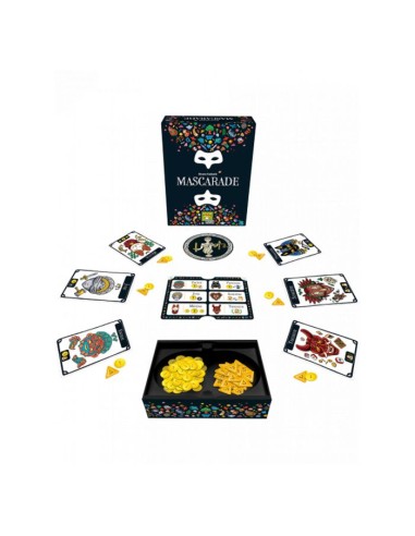 Jeu de stratégie - ASMODEE - Mascarade V2 - Enfant - Bleu - 7 ans et plus – ASMODEE (Jeu De Magie - Kit Magie) | STORE PRO SHOP 