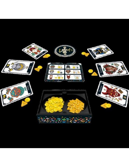 Jeu de stratégie - ASMODEE - Mascarade V2 - Enfant - Bleu - 7 ans et plus – ASMODEE (Jeu De Magie - Kit Magie) | STORE PRO SHOP 