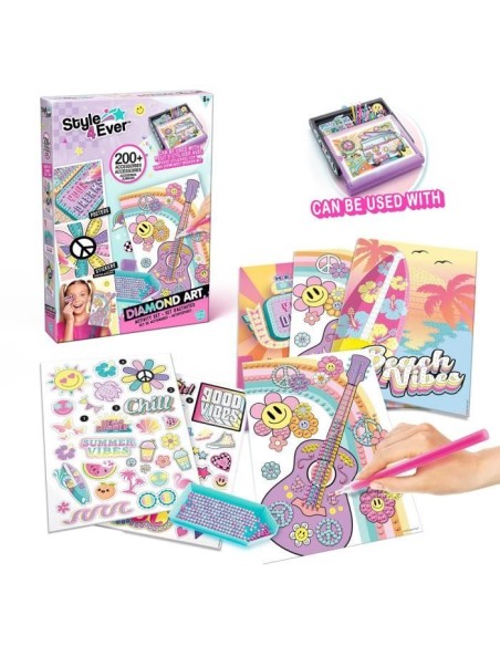 Canal Toys - STYLE 4 EVER - Kit de Diamant'art - Compatible avec le Diamond Art LED case - OFG 321 – CANAL TOYS (Jeu De Mode - Couture - Stylisme) | STORE PRO SHOP 