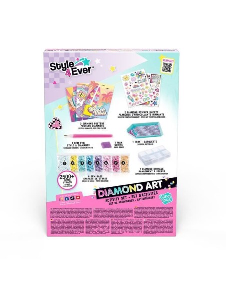 Canal Toys - STYLE 4 EVER - Kit de Diamant'art - Compatible avec le Diamond Art LED case - OFG 321 – CANAL TOYS (Jeu De Mode - Couture - Stylisme) | STORE PRO SHOP 