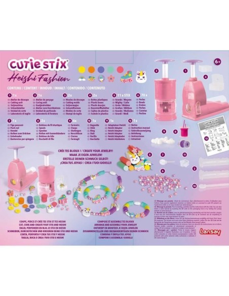 Set Cutie Stix - LANSAY - Heishi Fashion - Des 6 ans – LANSAY (Jeu De Mode - Couture - Stylisme) | STORE PRO SHOP 
