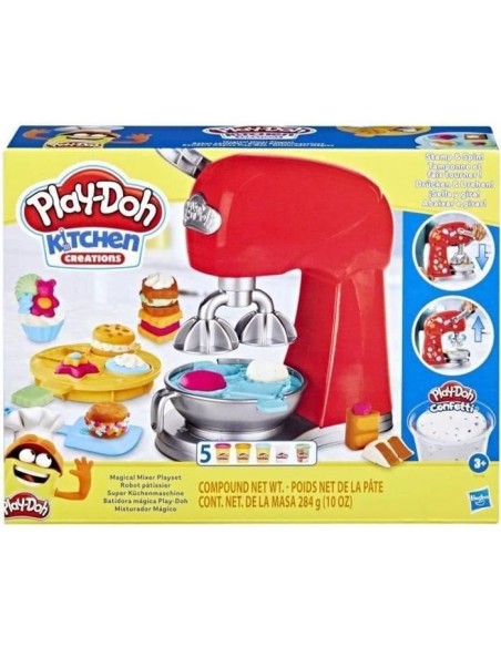 Play-Doh Kitchen Creations, Robot pâtissier, jouet de pâte a modeler avec accessoires de cuisine factices – PLAYDOH (Jeu De Pate A Modeler) | STORE PRO SHOP 