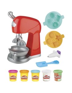 Play-Doh Kitchen Creations, Robot pâtissier, jouet de pâte a modeler avec accessoires de cuisine factices 2