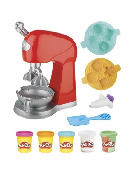 Play-Doh Kitchen Creations, Robot pâtissier, jouet de pâte a modeler avec accessoires de cuisine factices – PLAYDOH (Jeu De Pate A Modeler) | STORE PRO SHOP 