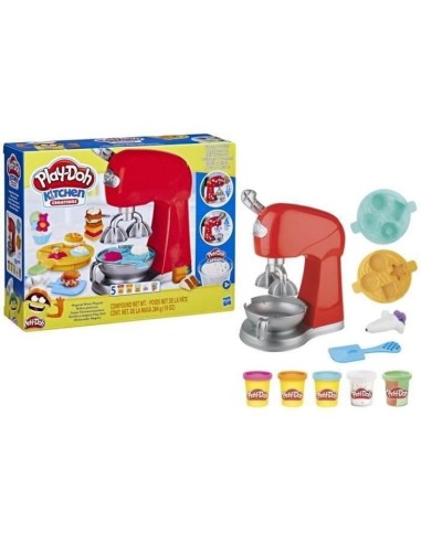 Play-Doh Kitchen Creations, Robot pâtissier, jouet de pâte a modeler avec accessoires de cuisine factices – PLAYDOH (Jeu De Pate A Modeler) | STORE PRO SHOP 