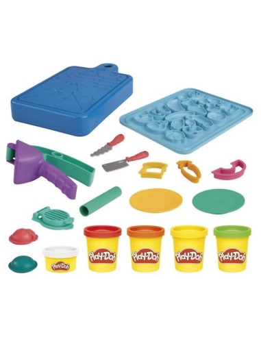 PLAY-DOH Kit du petit chef cuisinier, pâte a modeler, 14 accessoires de cuisine, jouets préscolaires – HASBRO () | STORE PRO SHOP 