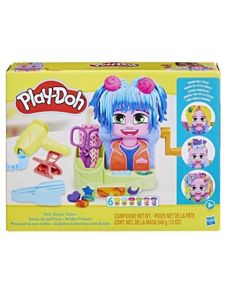 Play-Doh Salon de coiffure, coffret de pâte a modeler – PLAYDOH (Jeu De Pate A Modeler) | STORE PRO SHOP 