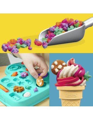Play-Doh coffret Mes glaces arc-en-ciel avec pâte a modeler – PLAYDOH (Jeu De Pate A Modeler) | STORE PRO SHOP 