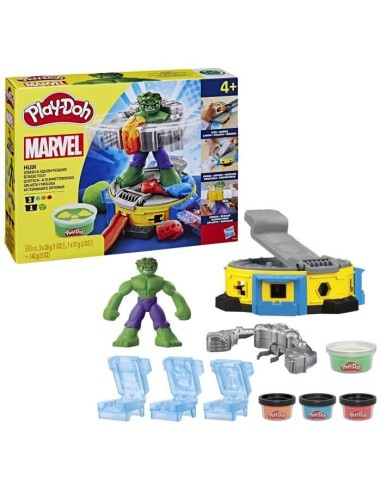 Play-Doh Marvel, coffret Hulk Écrase tout avec pâte a modeler – PLAYDOH (Jeu De Pate A Modeler) | STORE PRO SHOP 