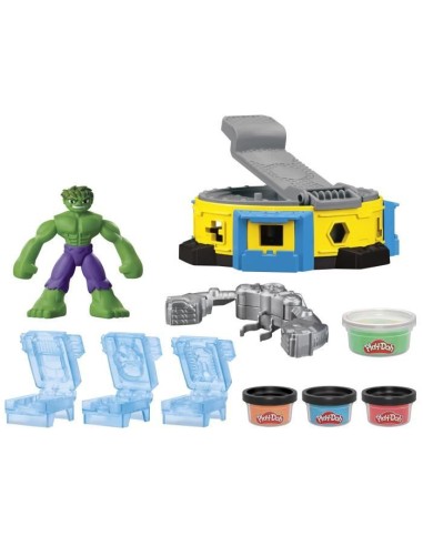 Play-Doh Marvel, coffret Hulk Écrase tout avec pâte a modeler – PLAYDOH (Jeu De Pate A Modeler) | STORE PRO SHOP 