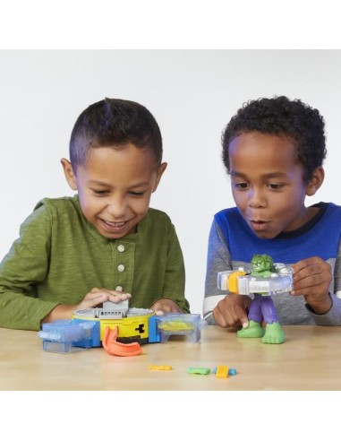 Play-Doh Marvel, coffret Hulk Écrase tout avec pâte a modeler – PLAYDOH (Jeu De Pate A Modeler) | STORE PRO SHOP 