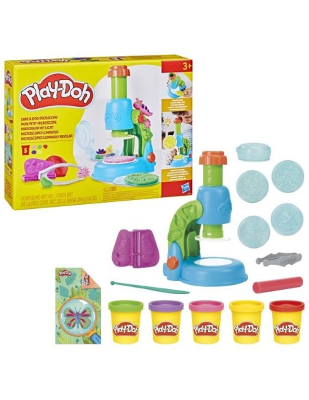 Play-Doh Mon petit microscope, pâte a modeler, 9 accessoires et 5 couleurs, des 3 ans – PLAYDOH (Jeu De Pate A Modeler) | STORE PRO SHOP 