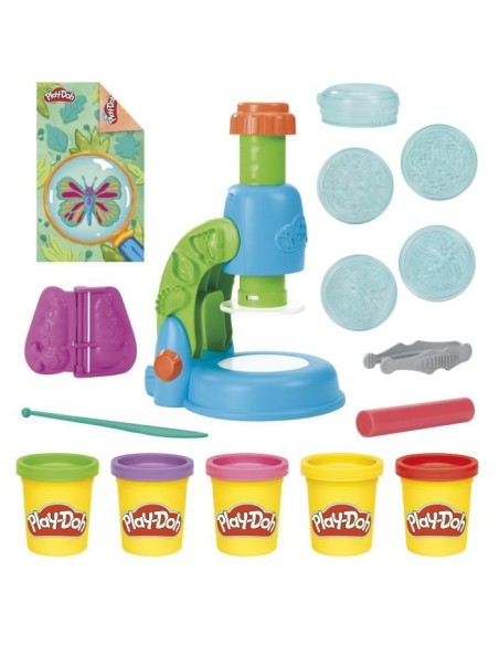 Play-Doh Mon petit microscope, pâte a modeler, 9 accessoires et 5 couleurs, des 3 ans – PLAYDOH (Jeu De Pate A Modeler) | STORE PRO SHOP 