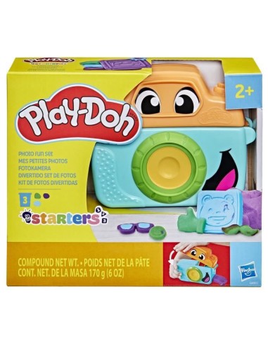 Play-Doh Mes petites photos Starters, pâte a modeler, caméra factice, 7 accessoires et tapis d'activité, des 2 ans – PLAYDOH (Jeu De Pate A Modeler) | STORE PRO SHOP 
