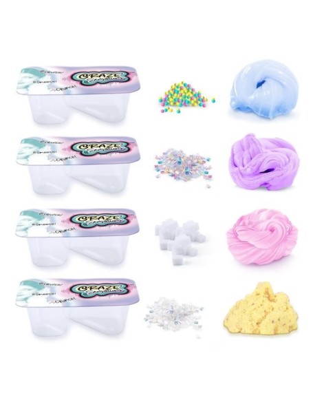 Kit ASMR de 4 textures satisfaisantes CANAL TOYS - Crazy Sensations – CANAL TOYS (Jeu De Pate A Modeler) | STORE PRO SHOP 