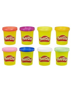 Play-Doh 8 pots Arc-en-ciel, Pâte a modeler, 8 pots de 56g chacun 2
