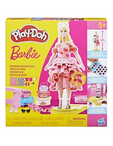 Play-Doh Barbie Défilé de mode, coffret de pâte a modeler, des 5 ans – PLAYDOH (Jeu De Pate A Modeler) | STORE PRO SHOP 