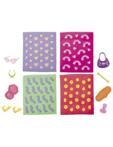 Play-Doh Barbie Fleurs et fleurons, recharges pour coffret de pâte a modeler – PLAYDOH (Jeu De Pate A Modeler) | STORE PRO SHOP 