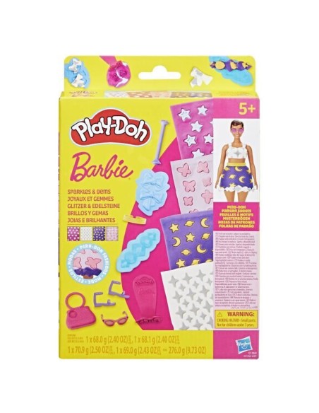 Play-Doh Barbie Joyaux et gemmes, recharges pour coffret de pâte a modeler – PLAYDOH (Jeu De Pate A Modeler) | STORE PRO SHOP 