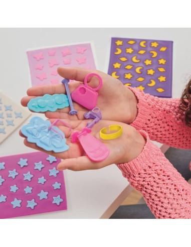 Play-Doh Barbie Joyaux et gemmes, recharges pour coffret de pâte a modeler – PLAYDOH (Jeu De Pate A Modeler) | STORE PRO SHOP 