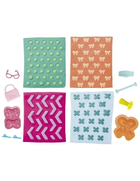 Play-Doh Barbie Perles et noeuds, recharges pour coffret de pâte a modeler – PLAYDOH (Jeu De Pate A Modeler) | STORE PRO SHOP 