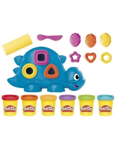Play-Doh Starters Dino des formes et couleurs, loisirs créatifs de pâte a modeler pour enfants, des 2 ans 2