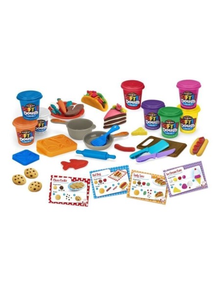 LEXIBOOK - Kit de pâte a modeler douce et malléable super chef – LEXIBOOK (Jeu De Pate A Modeler) | STORE PRO SHOP 