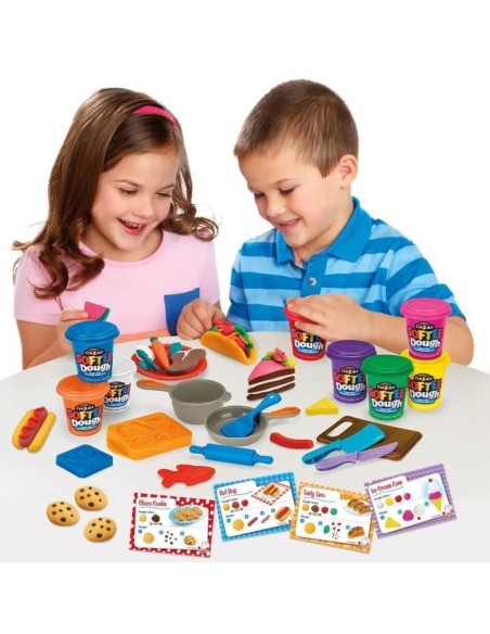 LEXIBOOK - Kit de pâte a modeler douce et malléable super chef – LEXIBOOK (Jeu De Pate A Modeler) | STORE PRO SHOP 
