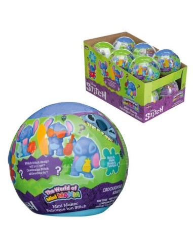 LEXIBOOK - Balle mini mania Stitch, figurines a modeler – LEXIBOOK (Jeu De Pate A Modeler) | STORE PRO SHOP 