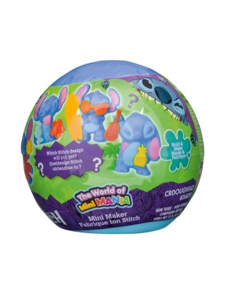 LEXIBOOK - Balle mini mania Stitch, figurines a modeler – LEXIBOOK (Jeu De Pate A Modeler) | STORE PRO SHOP 