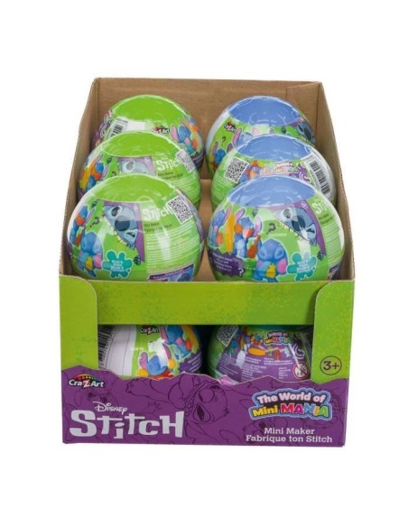 LEXIBOOK - Balle mini mania Stitch, figurines a modeler – LEXIBOOK (Jeu De Pate A Modeler) | STORE PRO SHOP 