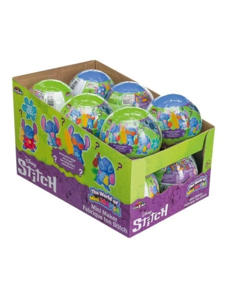 LEXIBOOK - Balle mini mania Stitch, figurines a modeler – LEXIBOOK (Jeu De Pate A Modeler) | STORE PRO SHOP 