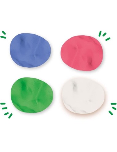 Pâte a modeler - SES CREATIVE - Feel good - Relax (4x90gr) - Végane - Lavable - Souple – SES CREATIVE (Jeu De Pate A Modeler) | STORE PRO SHOP 