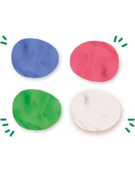 Pâte a modeler - SES CREATIVE - Feel good - Relax (4x90gr) - Végane - Lavable - Souple – SES CREATIVE (Jeu De Pate A Modeler) | STORE PRO SHOP 