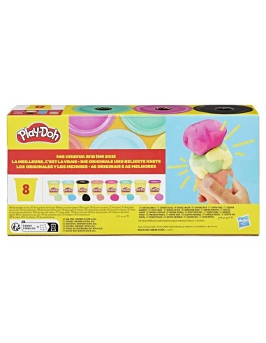 Play-Doh 8 pots couleurs vives, pots de pâte a modeler de 85 g – PLAYDOH (Jeu De Pate A Modeler) | STORE PRO SHOP 