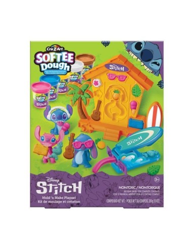 LEXIBOOK - Kit de fabrication de figurines Stitch en pâte a modeler douce et malléable – LEXIBOOK (Jeu De Pate A Modeler) | STORE PRO SHOP 