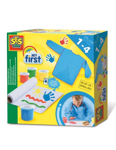 My first  Mon premier kit de peinture au doigt – SES (Jeu De Peinture) | STORE PRO SHOP 