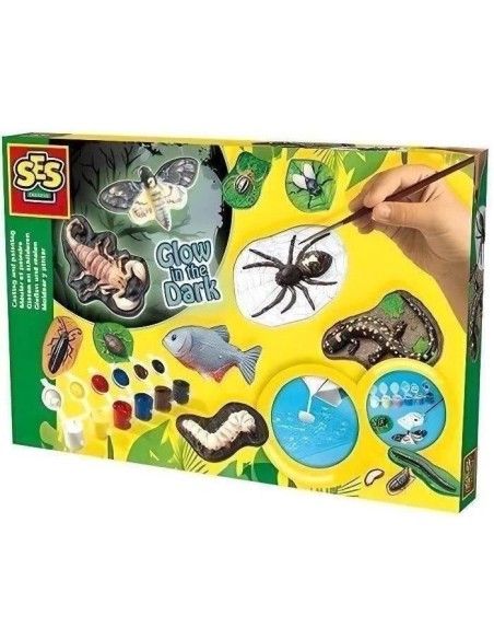 SES CREATIVE Moulage et peinture - Animaux effrayants – SES CREATIVE (Jeu De Peinture) | STORE PRO SHOP 