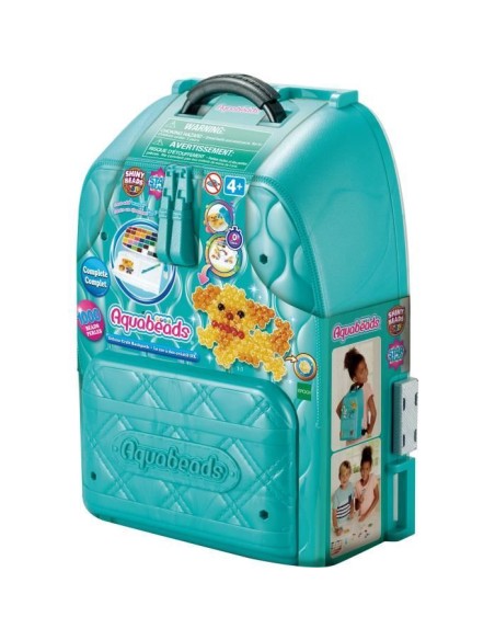Jeu de perles a repasser - AQUABEADS - 31993 - Sac-a-dos créatif DX – AQUABEADS (Jeu De Perle A Repasser) | STORE PRO SHOP 