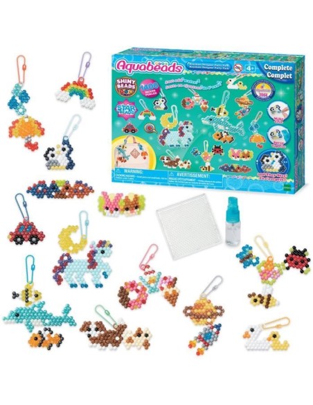 Coffret création - AQUABEADS 35025 - Mes porte-clés et suspensions – AQUABEADS (Jeu De Perle A Repasser) | STORE PRO SHOP 