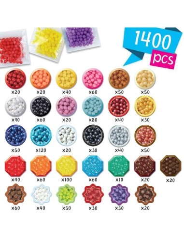 Coffret création - AQUABEADS 35025 - Mes porte-clés et suspensions – AQUABEADS (Jeu De Perle A Repasser) | STORE PRO SHOP 