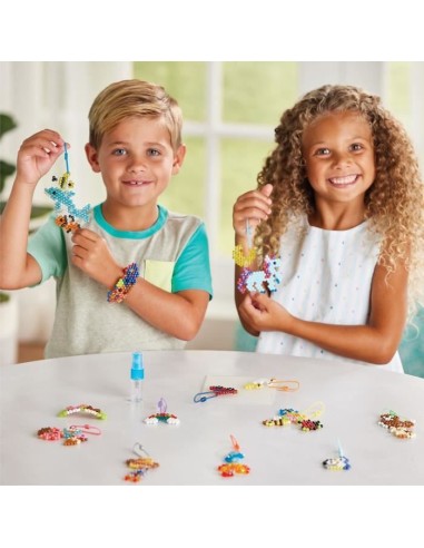 Coffret création - AQUABEADS 35025 - Mes porte-clés et suspensions – AQUABEADS (Jeu De Perle A Repasser) | STORE PRO SHOP 